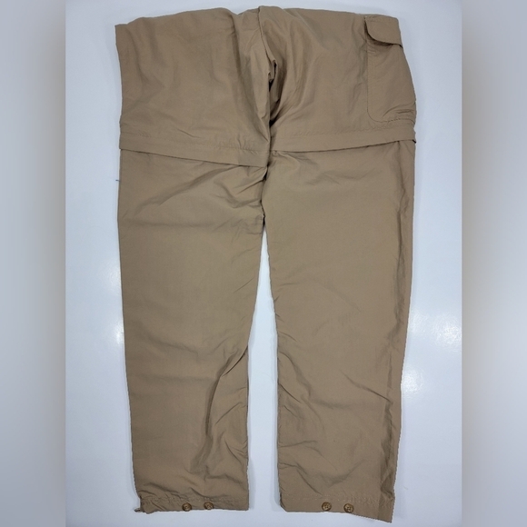 NWT Campmor Convertible Pants Tan Khaki Women's XS Elastic Waist Camping Outdoor - Picture 9 of 12
